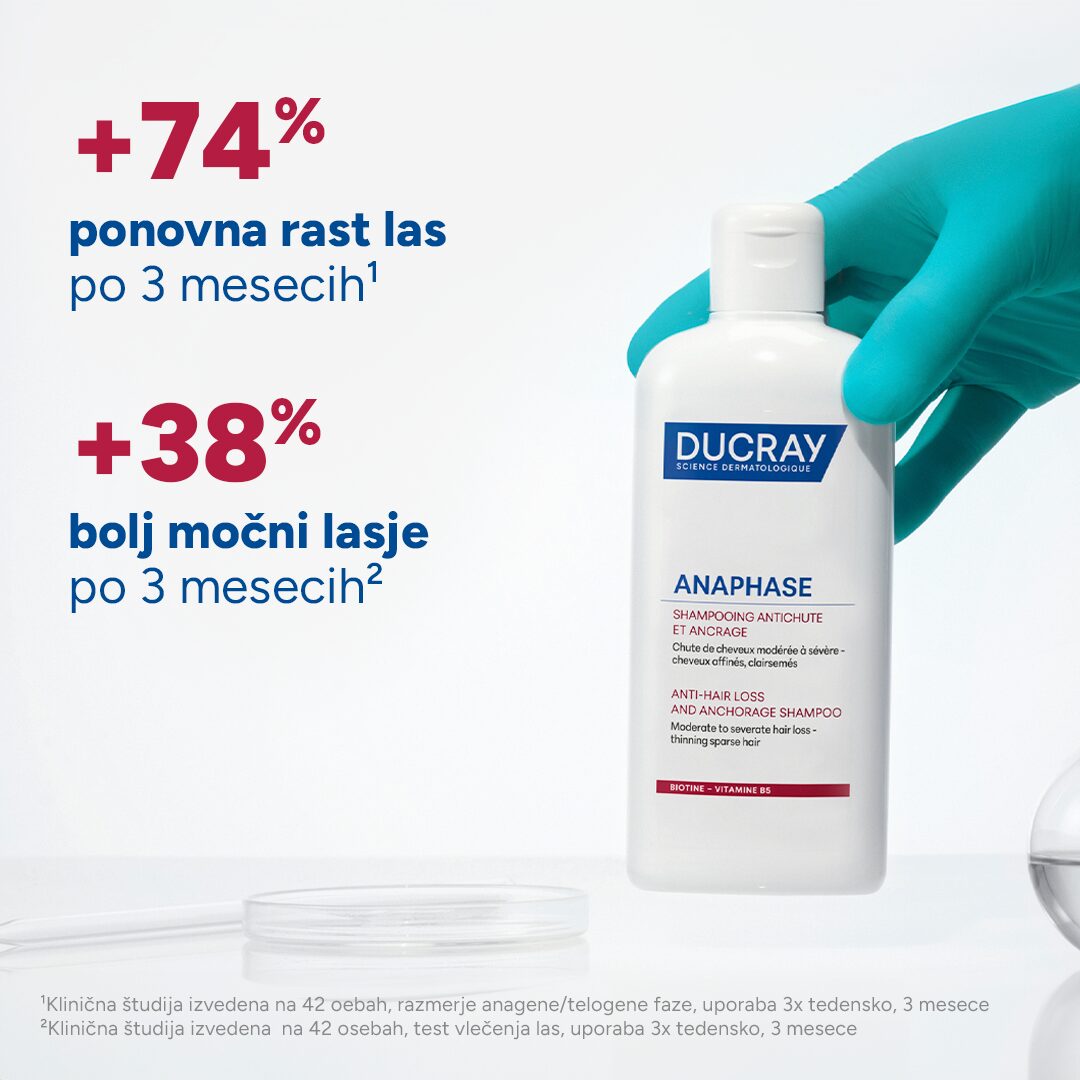 Ducray Anaphase šampon proti izpadanju las, 400 ml