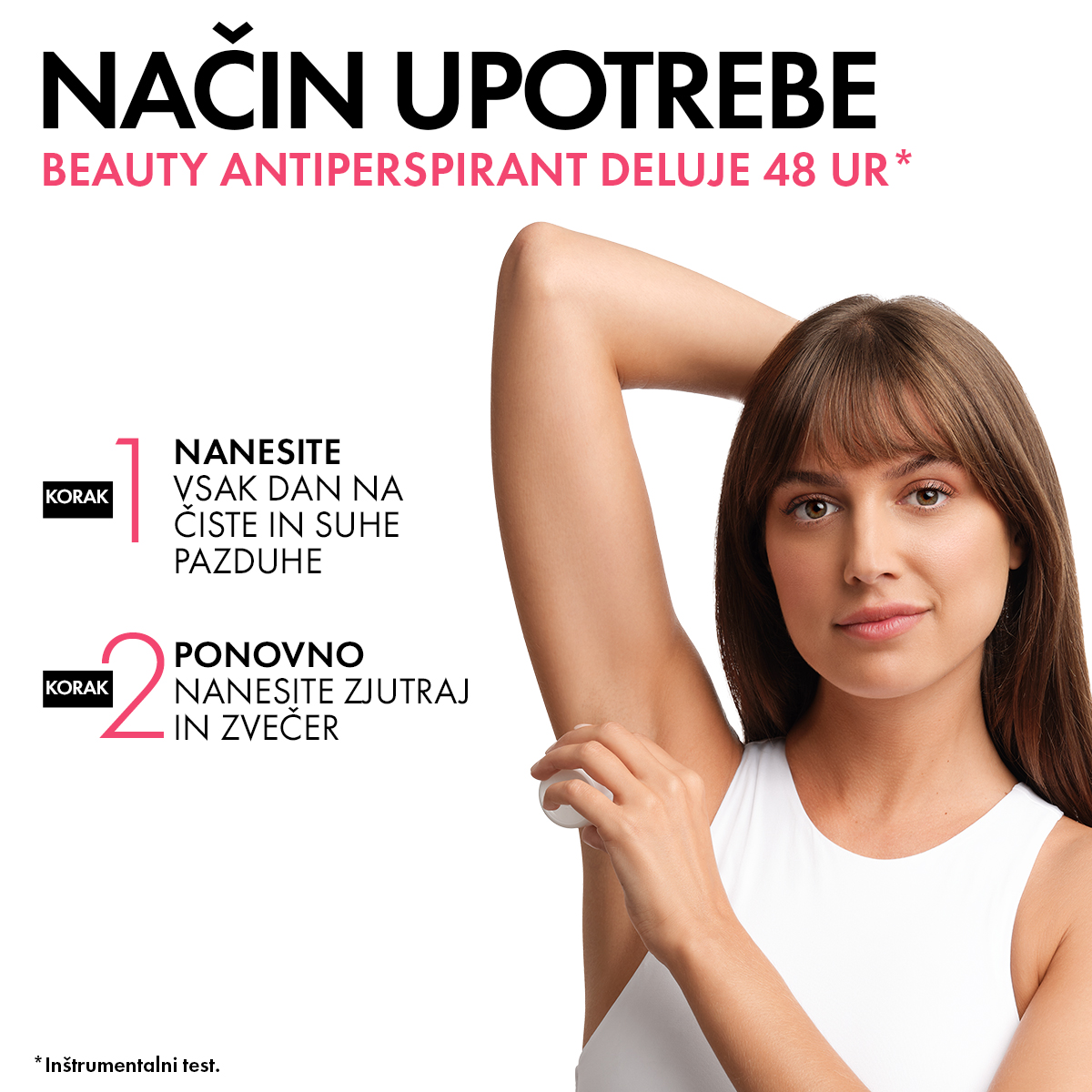 Vichy Deo Beauty dezodorant antitranspirant 48h roll-on, 50 ml