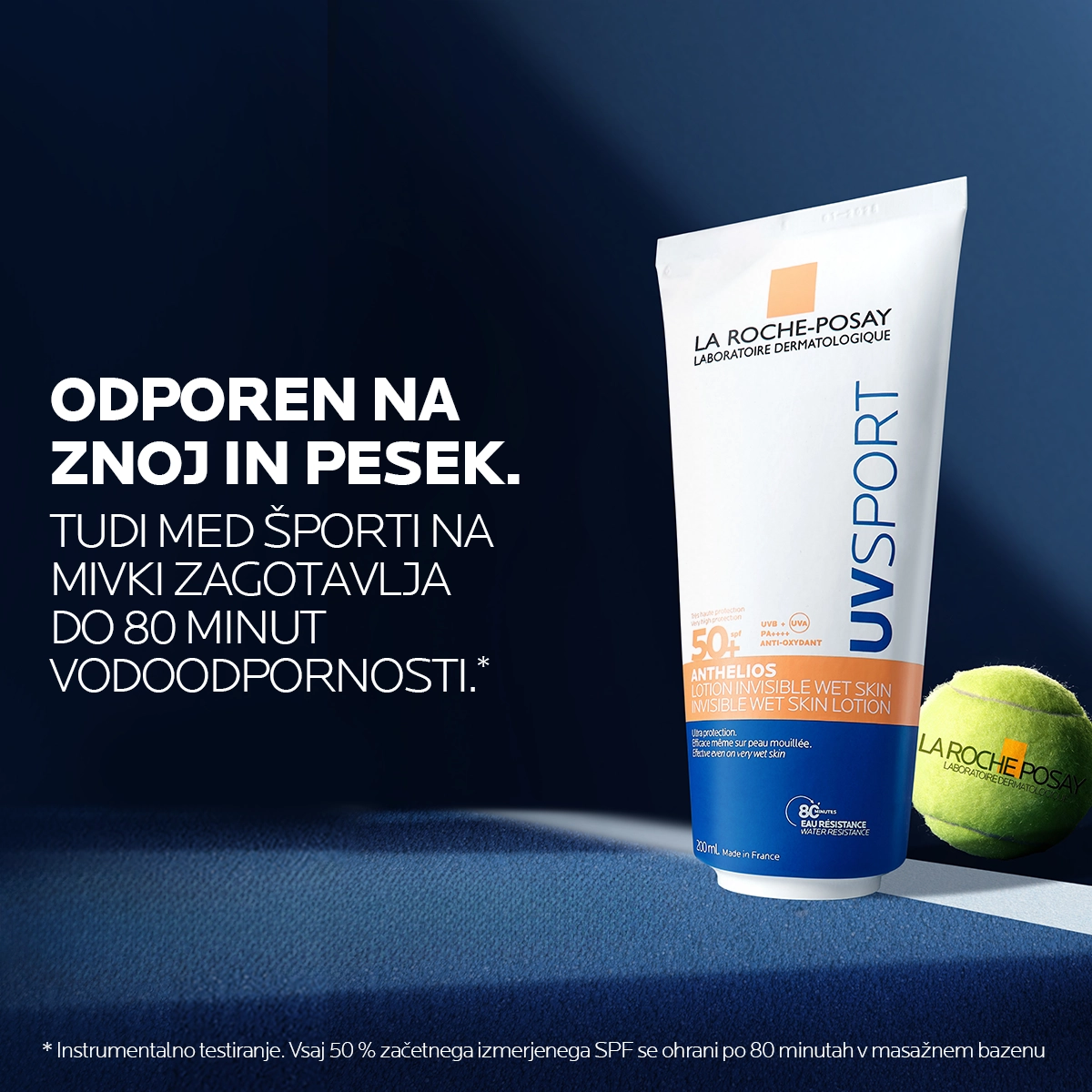 Anthelios UVSport losjon za zaščito pred soncem ZF 50+ – La Roche-Posay, 200 ml