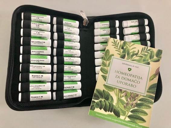 Homeopatski set zdravil dr. Klemenc, 40 x 1 g