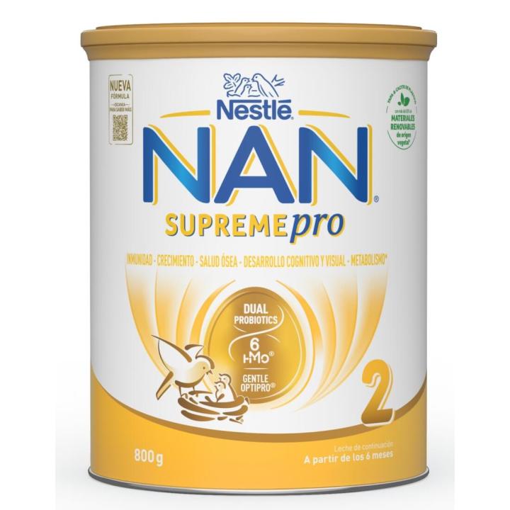 NAN SupremePro 2 nadaljevalno mleko za dojenčke od 6. do 12. meseca, 800 g
