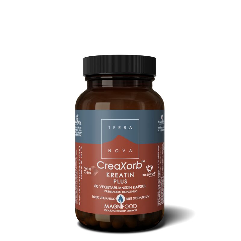 Terranova CreaXorb Kreatin Plus kompleks kapsule, 50 kapsul