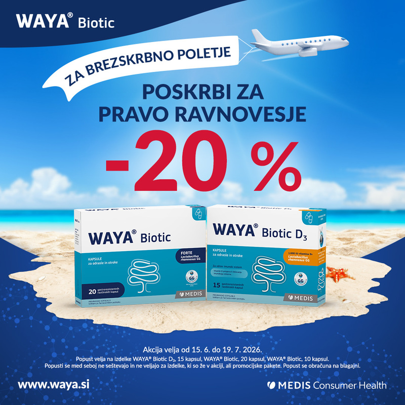 -20% | Waya Biotic ( izbrani izdelki)