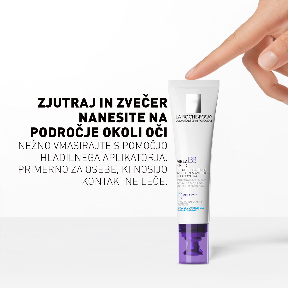 Mela B3 intenzivna nega za predel okoli oči – La Roche-Posay, 15 ml