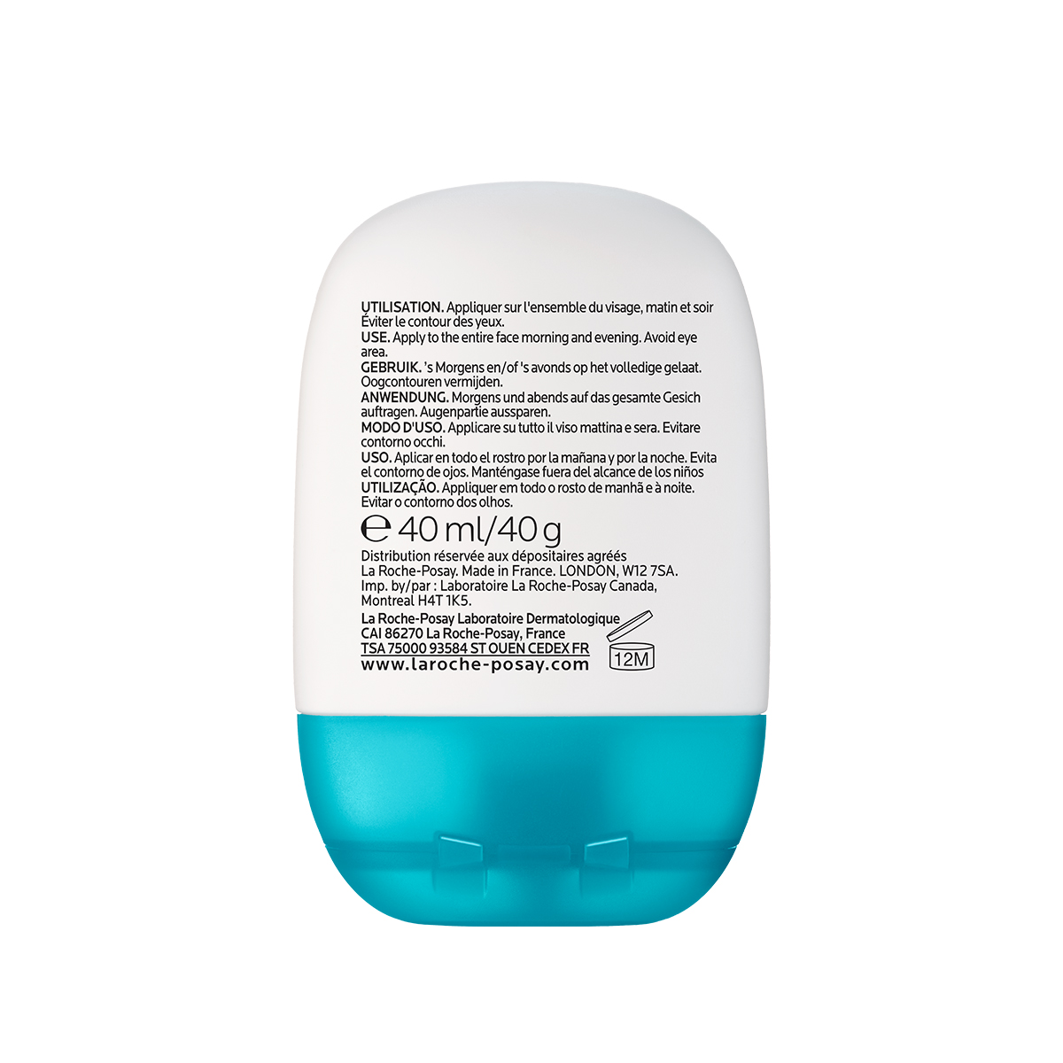 Effaclar Supramolecular gel proti vidnim poram in odvečnemu sebumu – La Roche-Posay, 40 ml