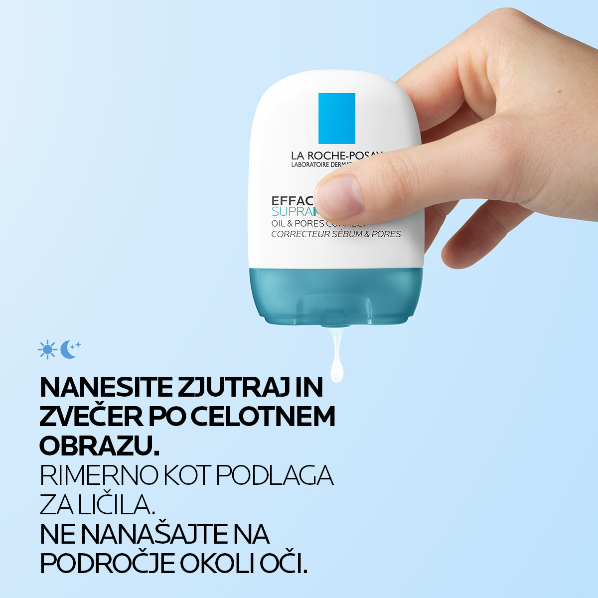 Effaclar Supramolecular gel proti vidnim poram in odvečnemu sebumu – La Roche-Posay, 40 ml