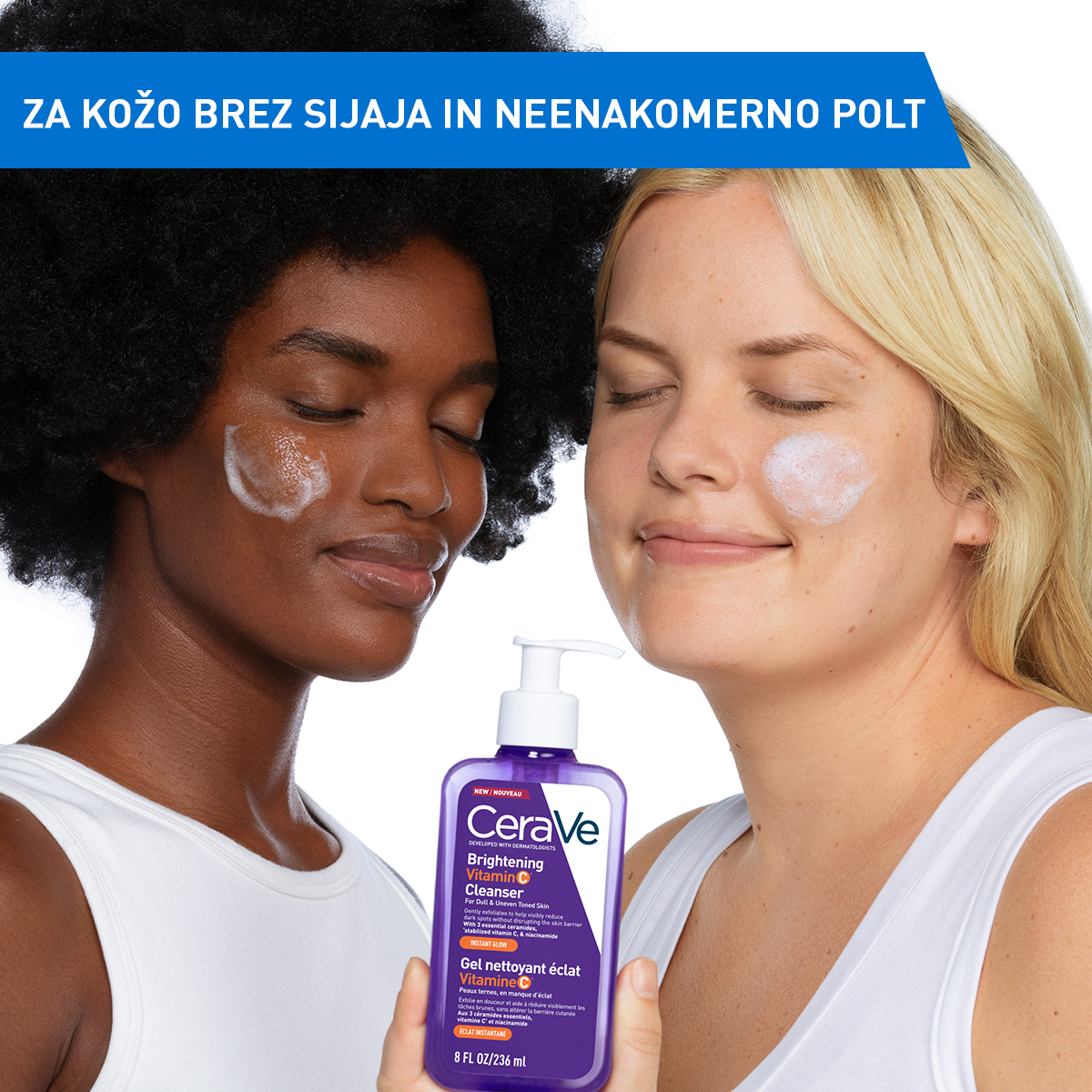 CeraVe čistilni gel z vitaminom C, 237 ml