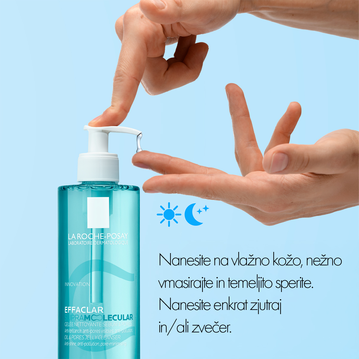 Effaclar Supramolecular čistilni gel za obraz – La Roche-Posay, 400 ml