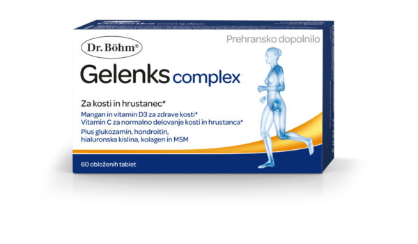 Dr. Böhm Gelenks complex obložene tablete, 60 tablet 