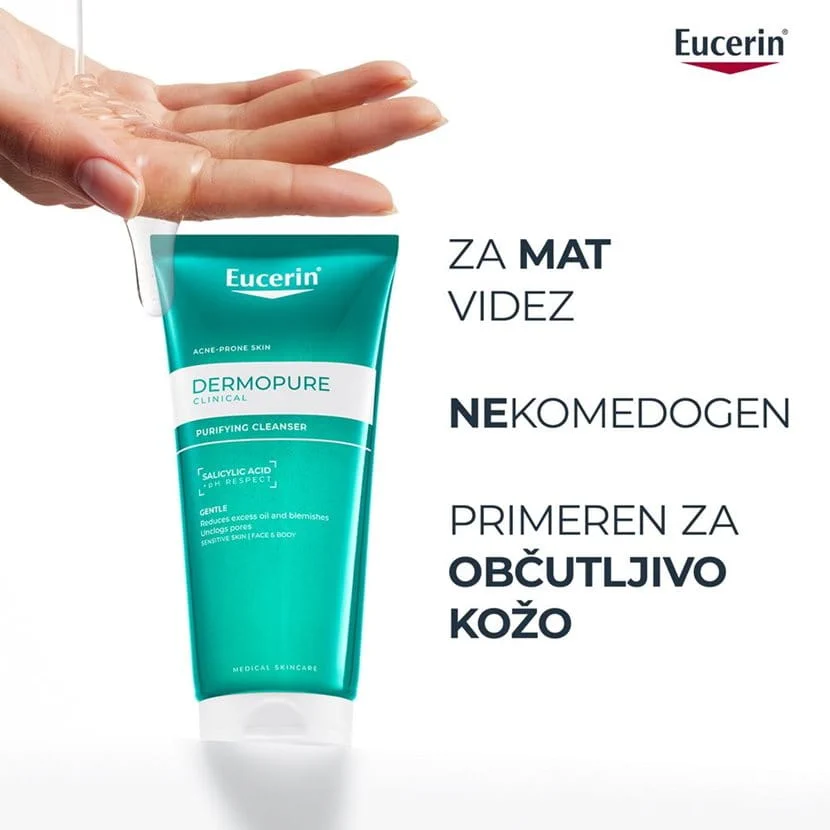 Eucerin DermoPure Clinical čistilni gel, 200 ml
