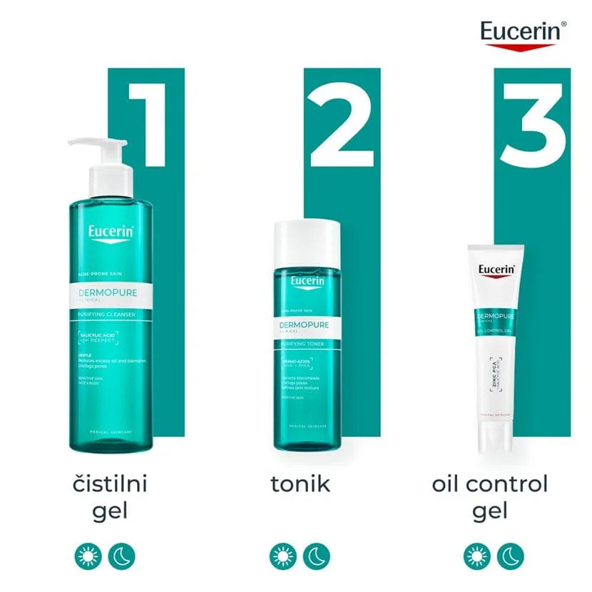 Eucerin DermoPure Clinical Oil Control gel, 40 ml