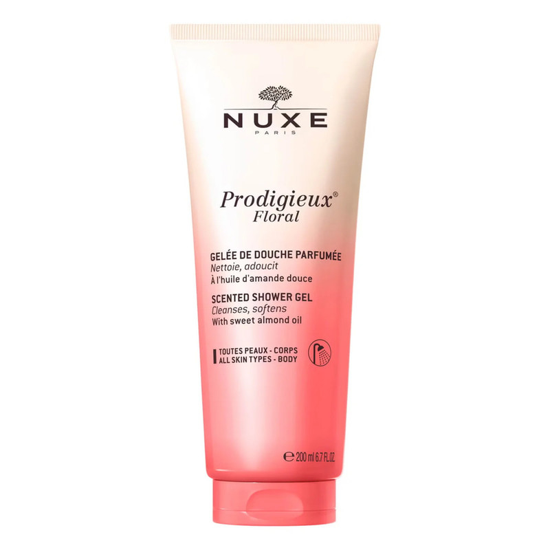 Nuxe Prodigieux Floral dišeči gel za prhanje, 200 ml