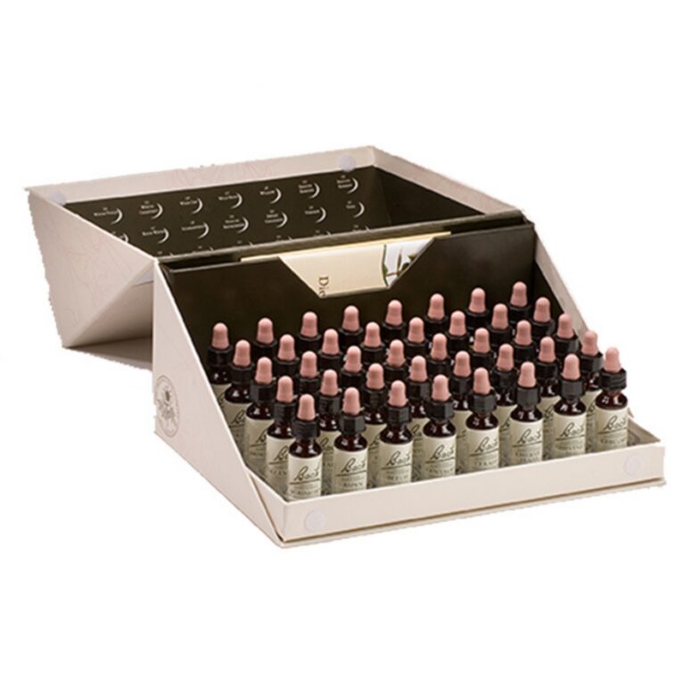 Bach Original Flower Remedies komplet (38 Bachovih esenc, 10 ml + 2 Bach Rescue kapljice, 10 ml)