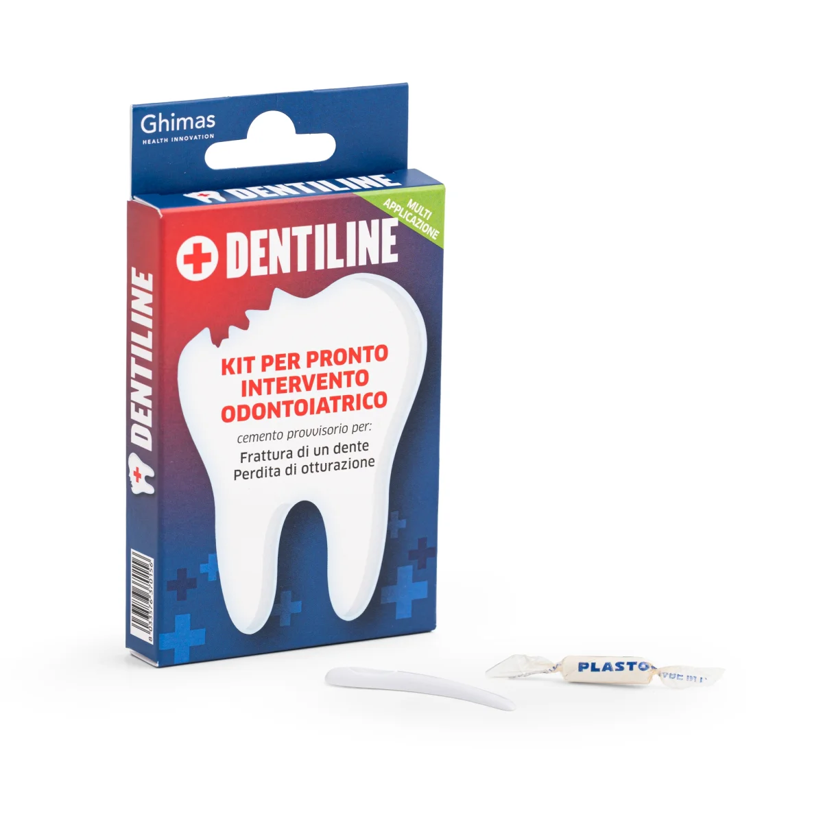 Dentiline prva pomoč za zobe – začasni zobni cement, 2 g