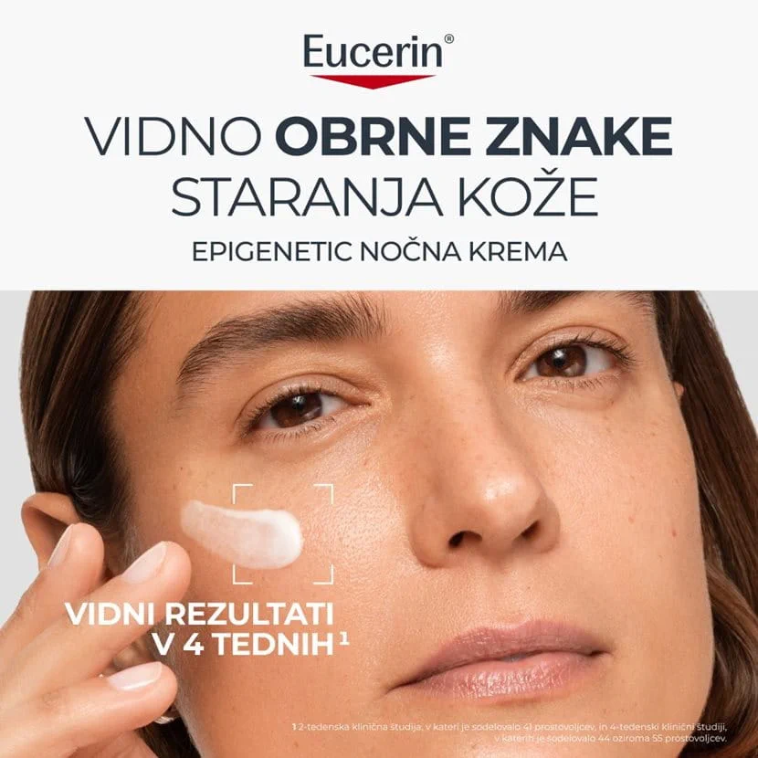 Eucerin Hyaluron-Filler + Longevity Epigenetic nočna krema, 50 ml
