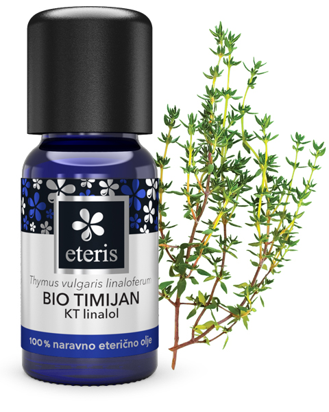 Eteris BIO Timijan (KT timol) eterično olje, 5 ml