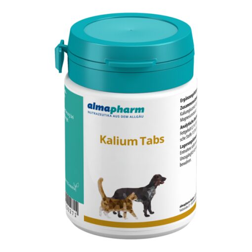 Kalium Tabs h.a. tablete za pse in mačke, 150 tablet