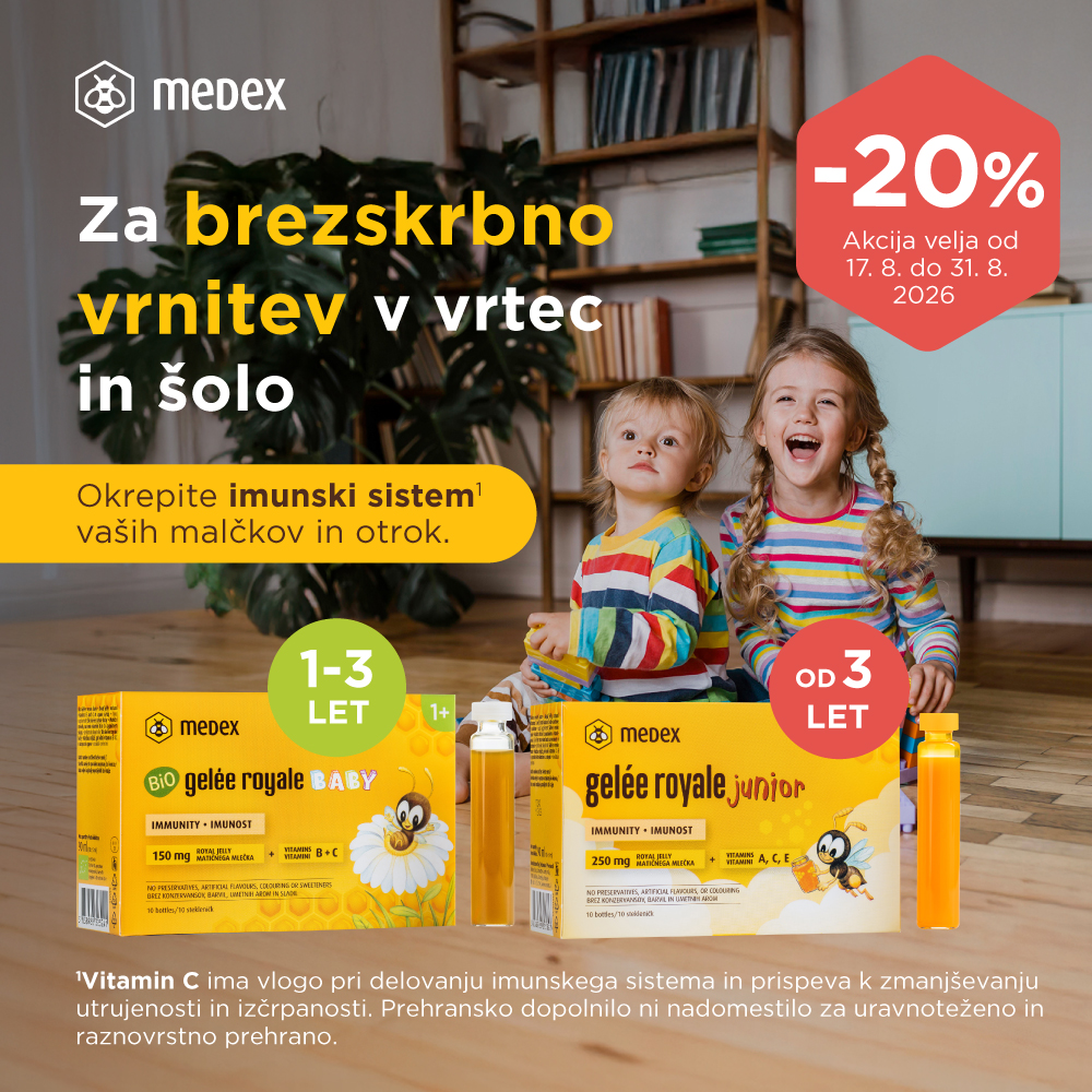 -20% | Medex Gelée Royale Baby & Junior