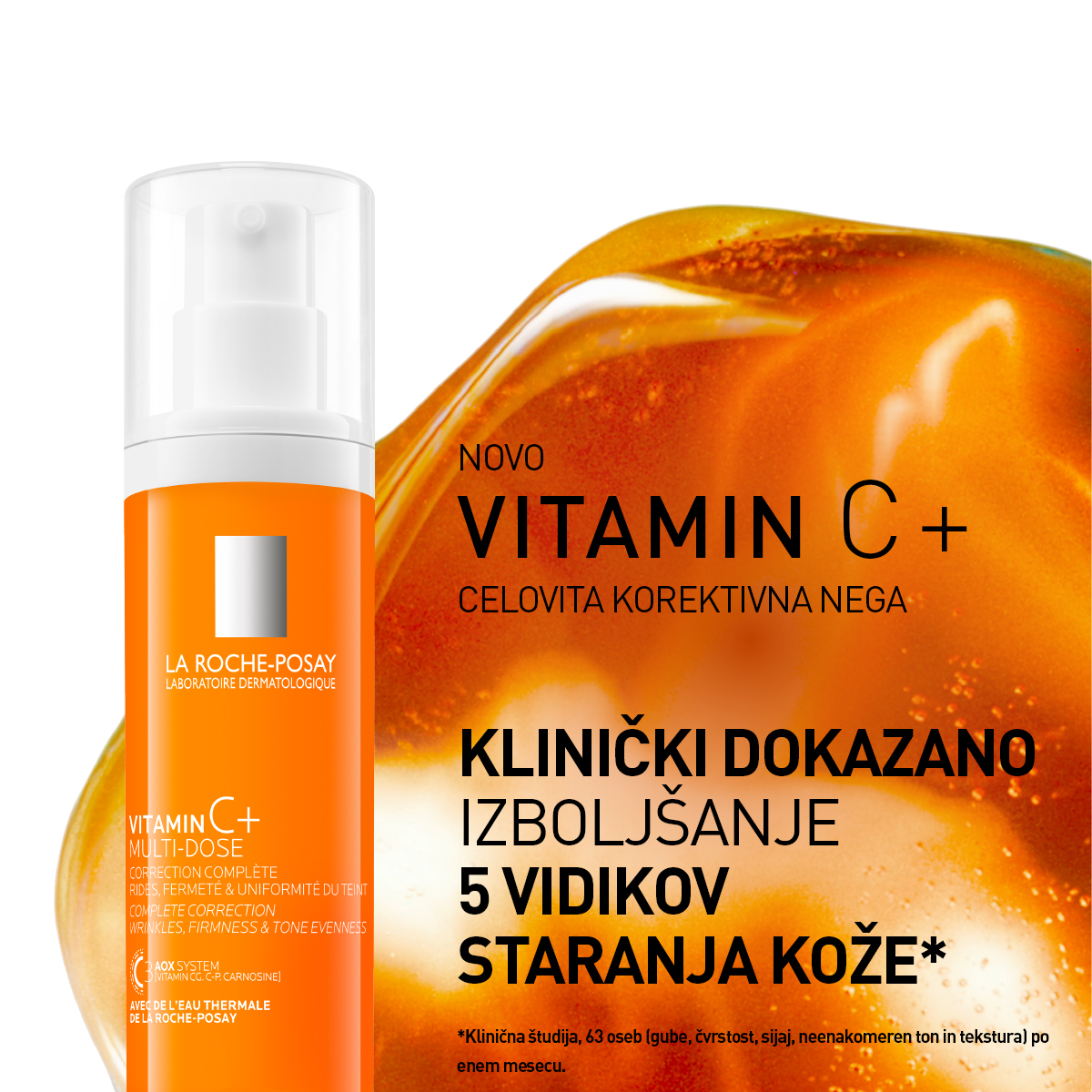Vitamin C+ Multi-Dose korektivna nega proti znakom staranja – La Roche-Posay, 40 ml