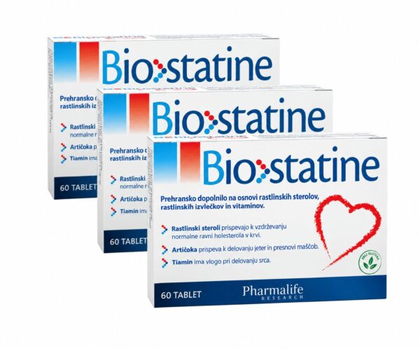Biostatine tablete, 3 x 60 tablet