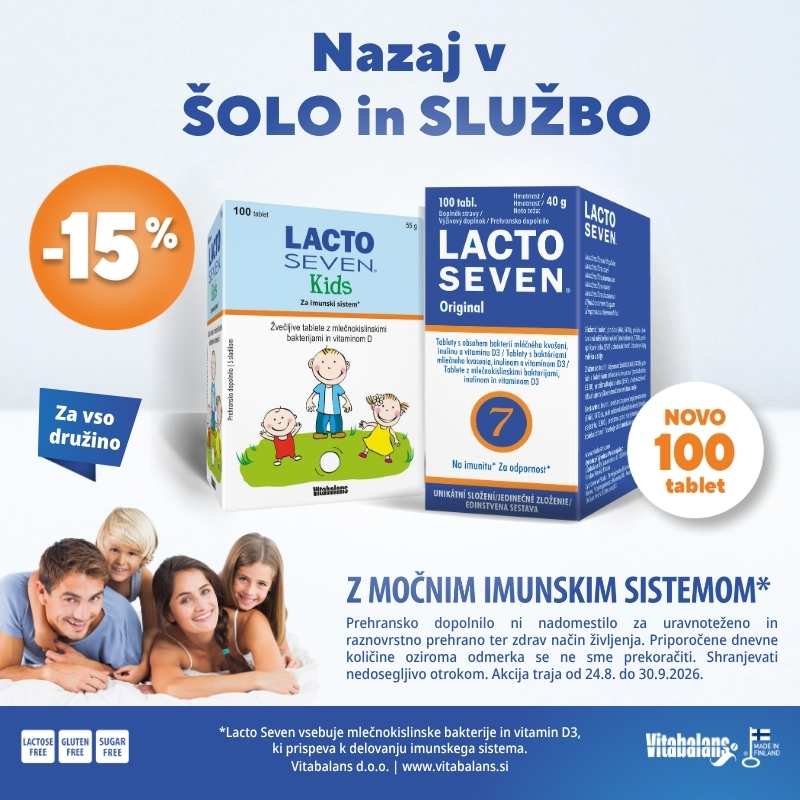 -15% | Lactoseven ( izbrani izdelki)