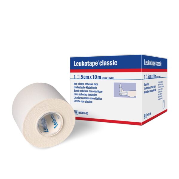 Leukotape Classic bandažni trak, 5 cm × 10 m