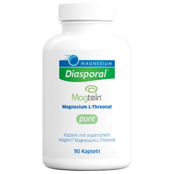 Magnesium-Diasporal pure Magtein magnezijev L-treonat kapsule, 90 kapsul