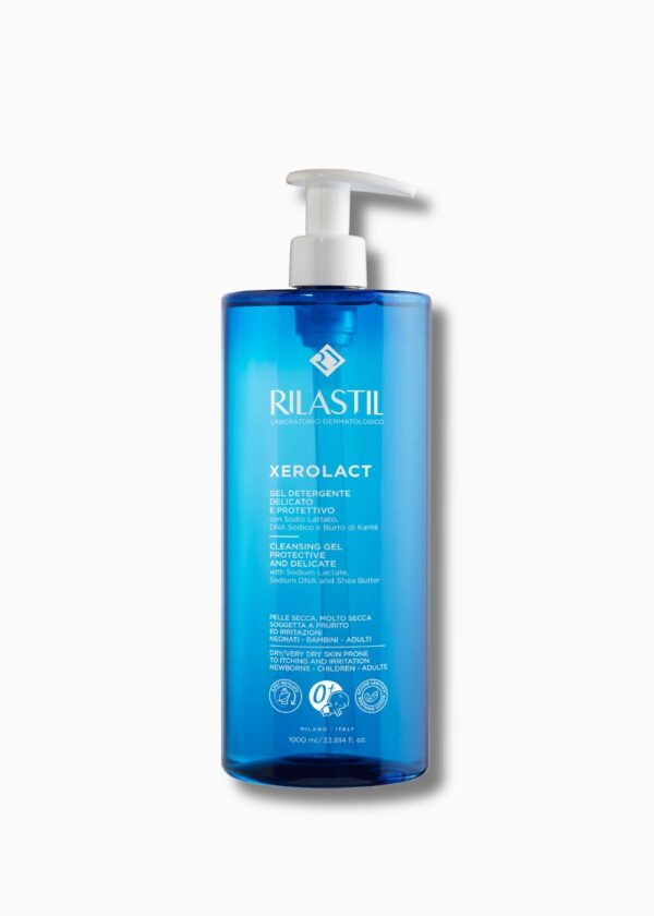 Rilastil Xerolact čistilni gel, 1000 ml