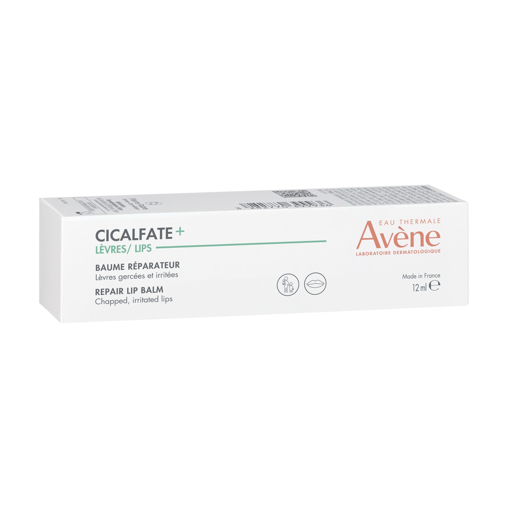 Avène Cicalfate+ obnavljajoči balzam za ustnice, 12 ml