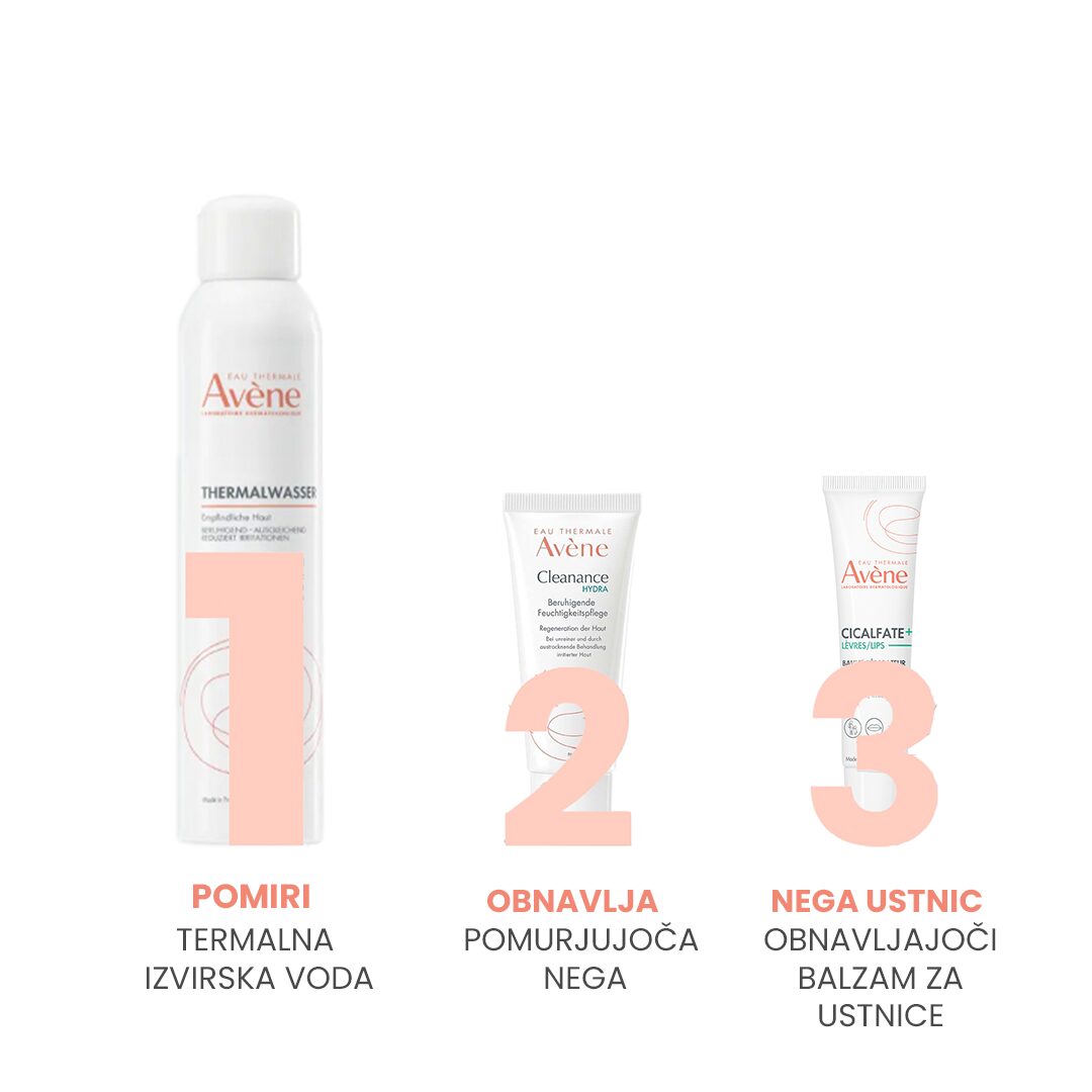 Avène Cicalfate+ obnavljajoči balzam za ustnice, 12 ml