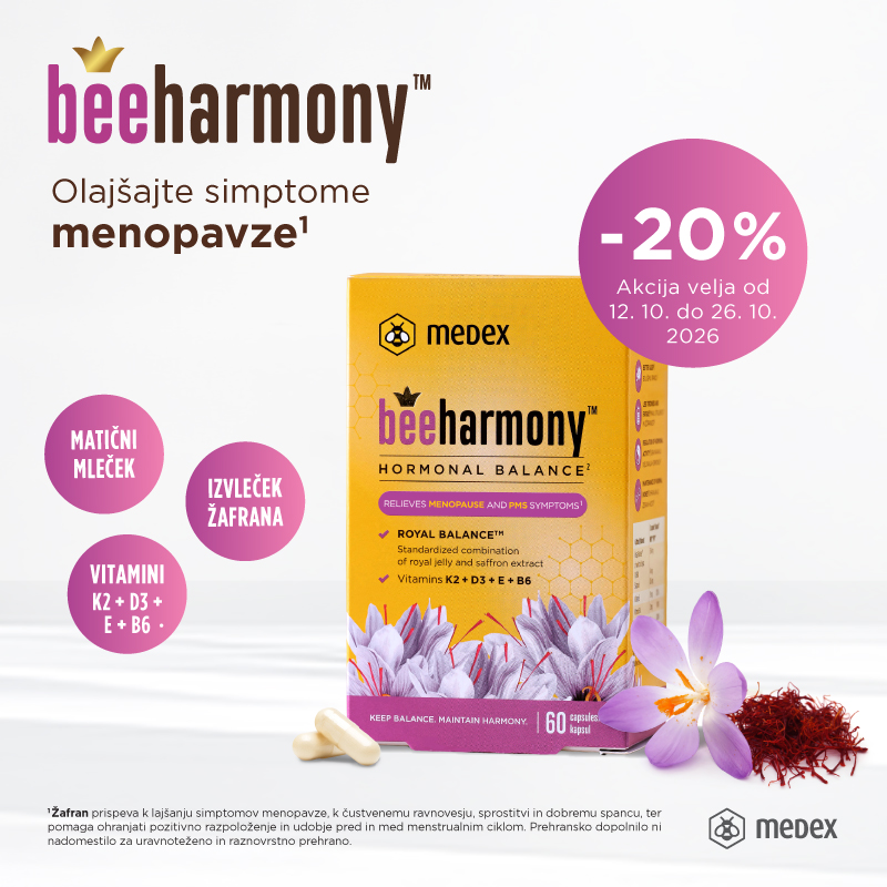 -20% | Medex Beeharmony kapsule -20% | Medex Beeharmony kapsule