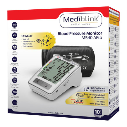 Mediblink M540 AFib nadlaktni merilnik krvnega tlaka