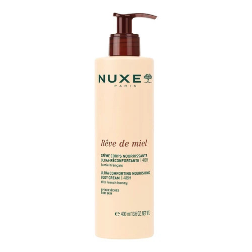 Nuxe Rêve de Miel pomirjujoča in hranilna krema za telo, 400 ml