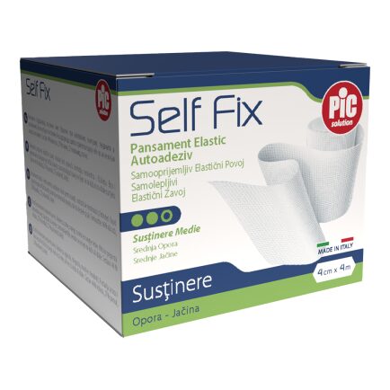 PiC Self Fix samolepljivi pričvrstilni povoj, 4 cm × 4 m