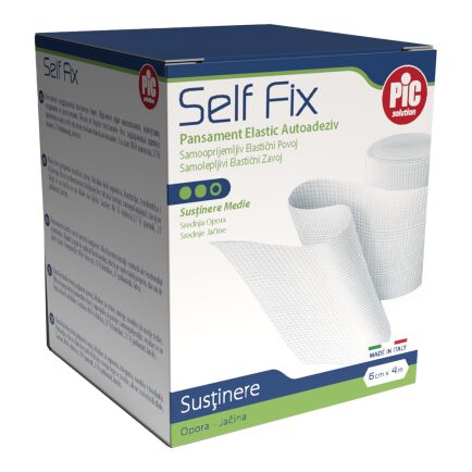 PiC Self Fix samolepljivi pričvrstilni povoj, 6 cm × 4 m