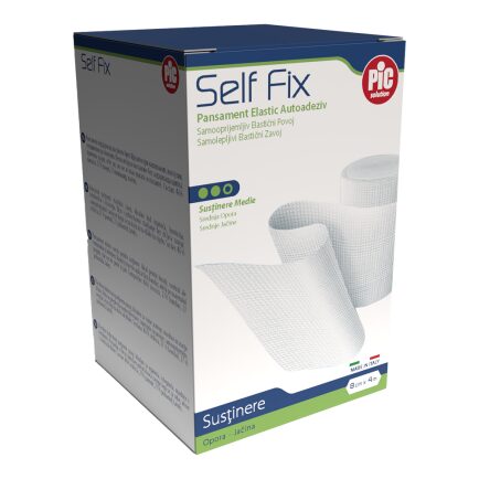 PiC Self Fix samolepljivi pričvrstilni povoj, 8 cm × 4 m